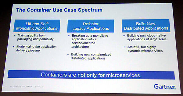 コンテナ化の3つのパターン