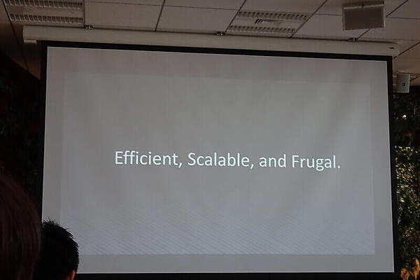 「効果的」「スケールする」「質素」