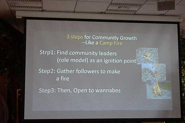 コミュニティの3段階の成長