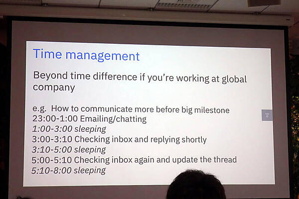 時間（時差）の管理の苦労