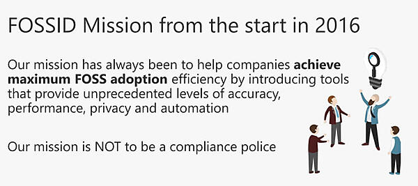 我々のミッションはコンプライアンス警察（compliance police）になることはではない