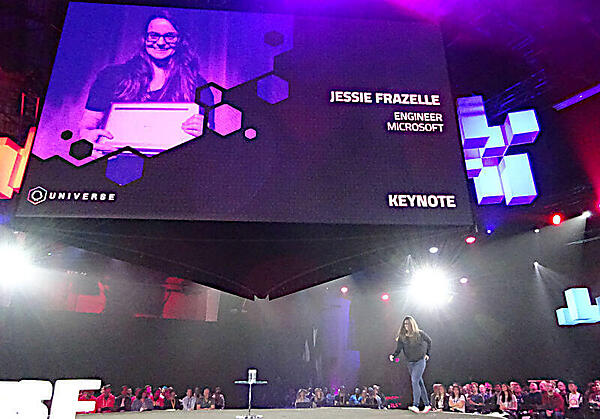 MicrosoftのJessie Frazelle氏登場