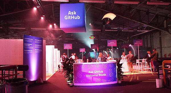 Ask GitHubのエリア。ここでどんな質問も受け付けるというスタイル