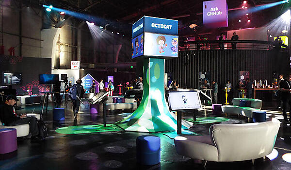 Octocatをカスタマイズできるデモブース