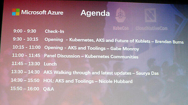 Microsoft Serverless Dayのアジェンダ