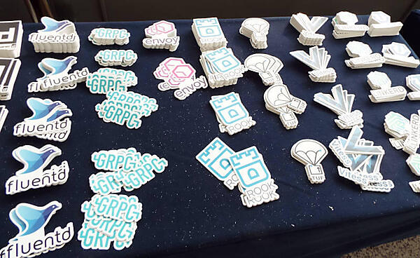 CNCFのプロジェクトのステッカー