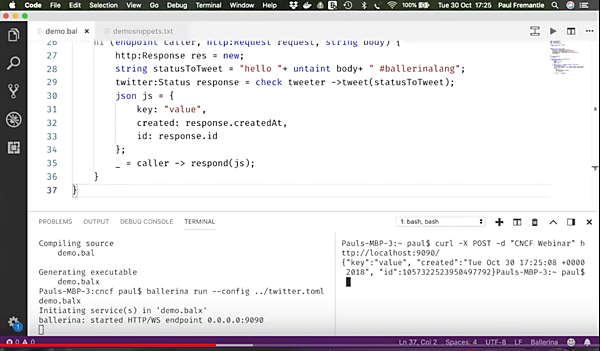 Twitter連携を追加
