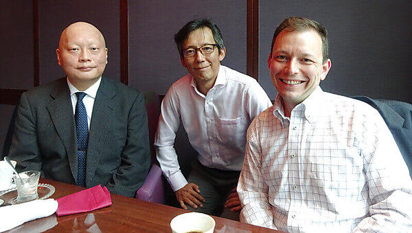 左から田辺氏、中島氏、Murphy氏