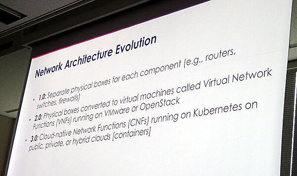 ネットワークもクラウドネイティブネットワークファンクションに