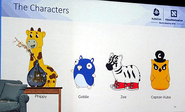 絵本に登場するキャラクターたち