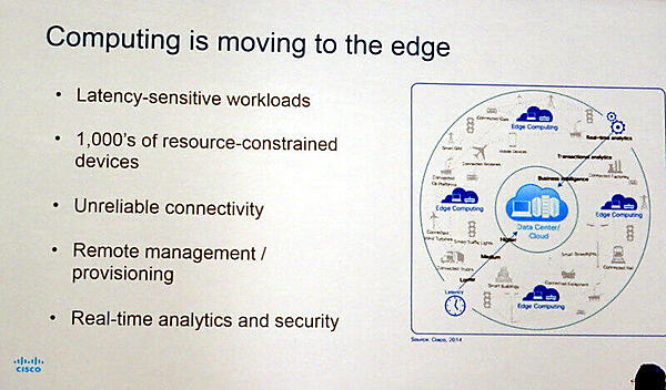 エッジに向かうコンピューティング
