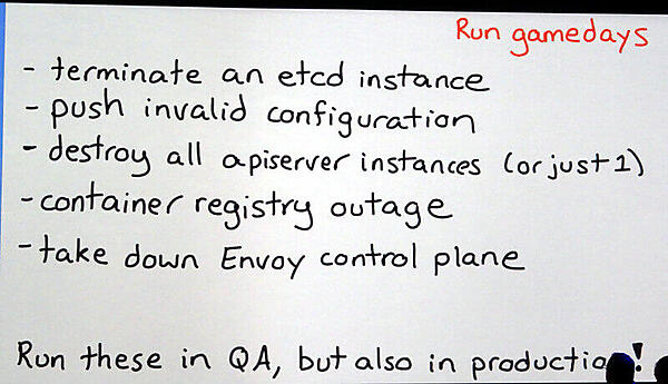 Gamedaysで起こされる問題の例