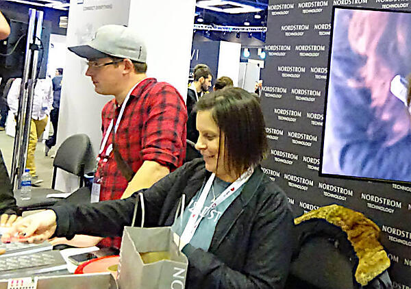 Nordstromのブース