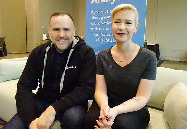 TwistlockのAdams氏（左）とKoptyev氏（右）