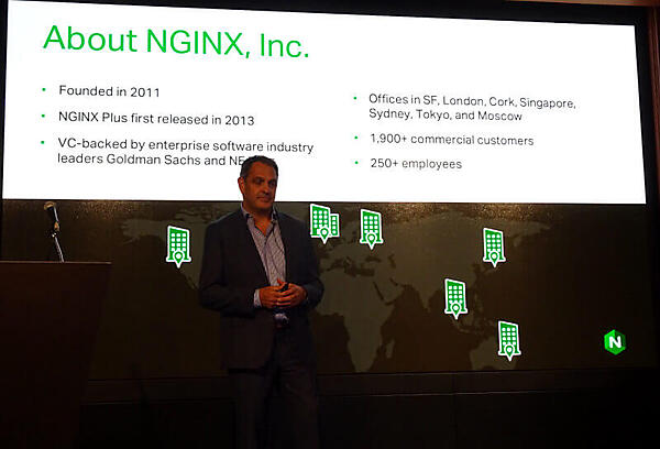 NGINXのCEO、Gus Robertson氏