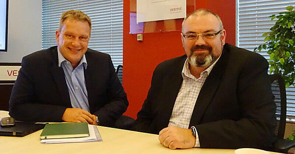 インタビューに応えてくれたSievers氏（左）とJelley氏（右）