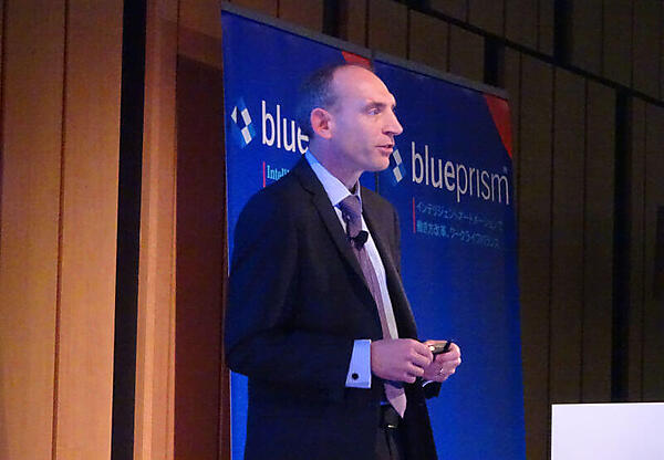 Blue PrismのCTOでCo-Founderのデイブ・モス氏