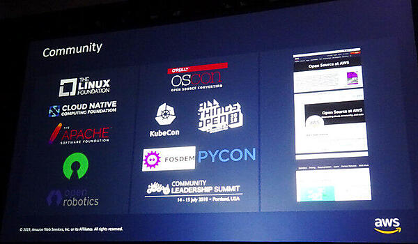 AWSが参加しているイベントや記事の例