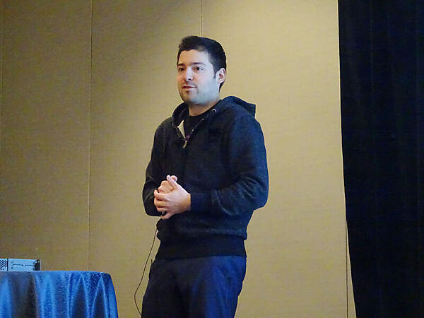 MicrosoftのJose Miguel Parrella氏。