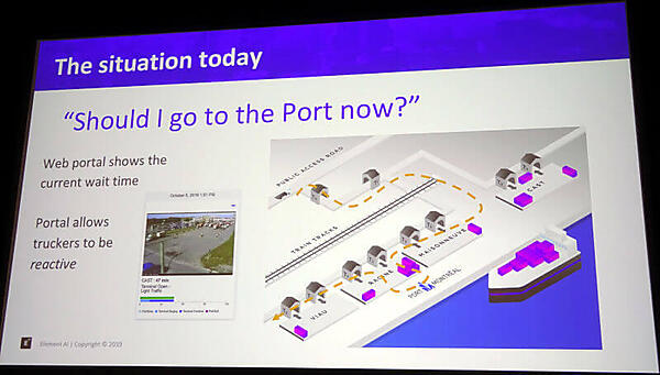 港におけるトラック配送のスケジューリング問題