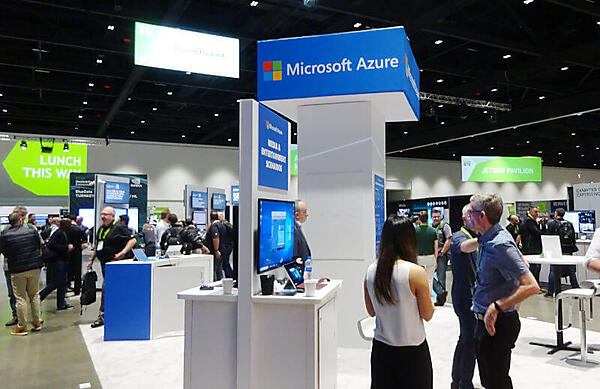 Microsoftのブース