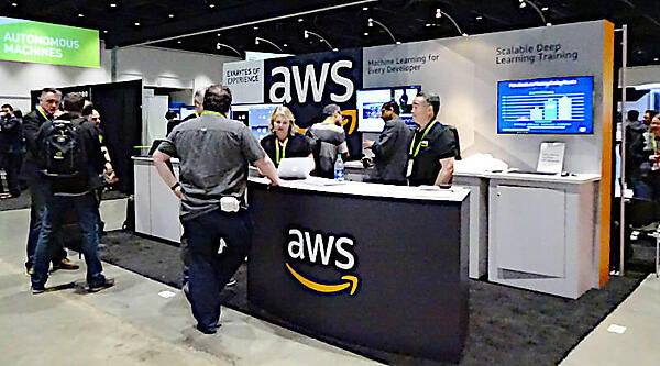 AWSのブース