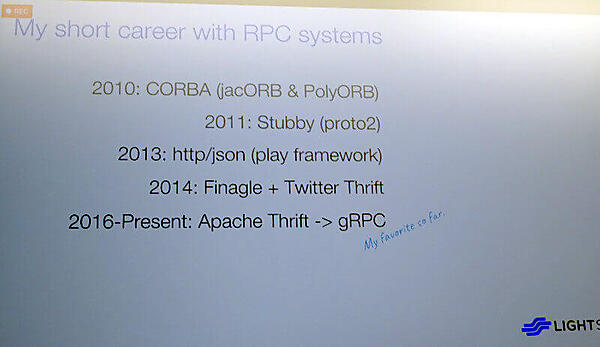 Blabaugh氏の経歴。RPC関連の経験が豊富