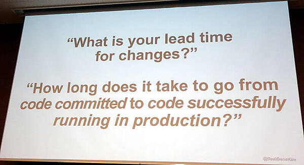 デプロイの回数よりもリードタイムが重要