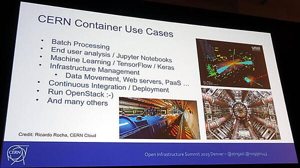 CERNにおけるコンテナの使われ方