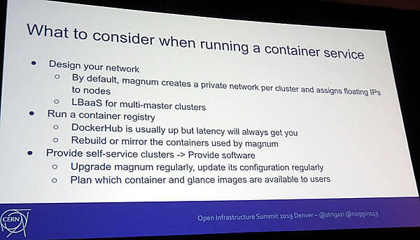 CERNによるコンテナサービスの要点
