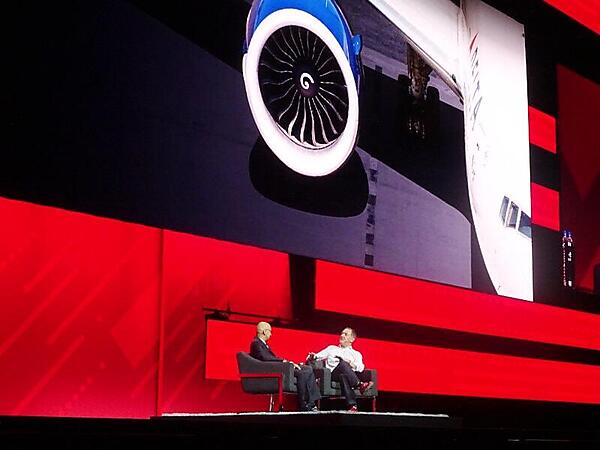 DeltaのCIOと語り合うJim Whitehurst氏