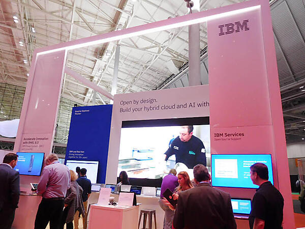 IBMのブース