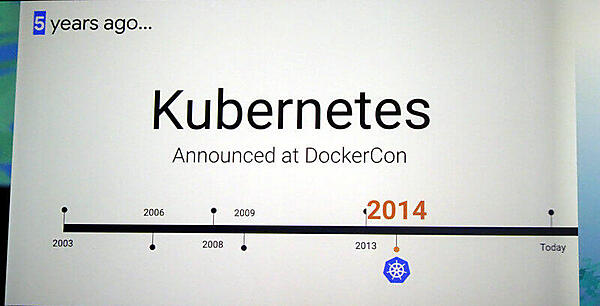 DockerConで発表されたKubernetes