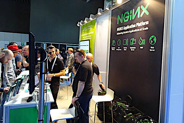 NGINXのブース