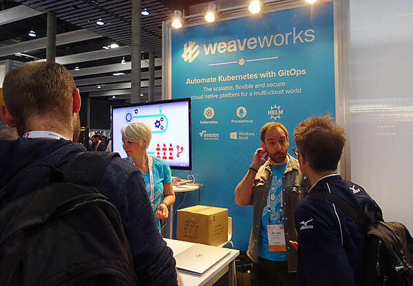 Weaveworksのブース