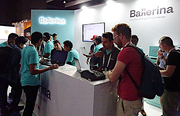 Ballerinaのブース