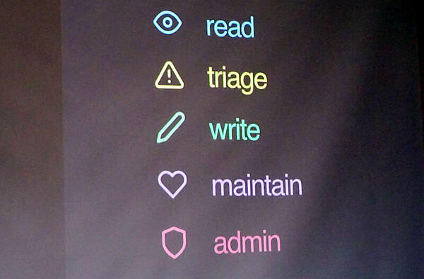 新しいパーミッションはTriageとMaintain