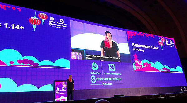 キーノートに登場したVicki Cheung氏