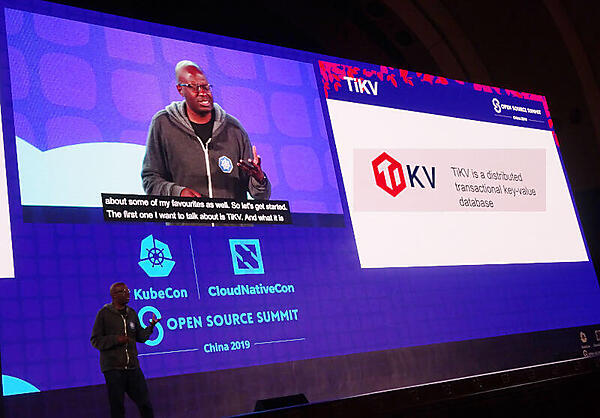 TiKVを紹介するVMwareのBryan Liles氏