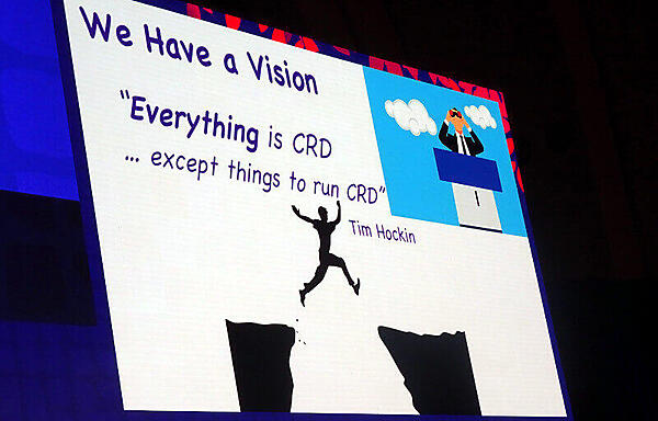 Tim Hockinは『（CRD以外は）すべてをCRDで実装しろ』と言う