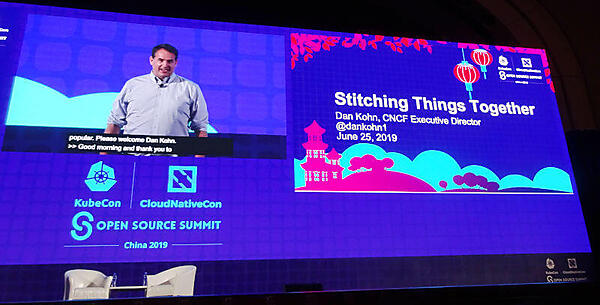 CNCFのDan Kohn氏登場