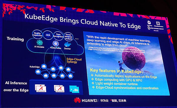 KubeEdgeをエッジサイドのプラットフォームとして採用