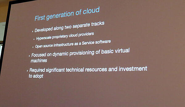 初期のOpenStackには多くの技術的投資が必要だった