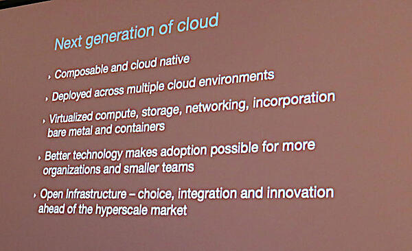 次世代のクラウドインフラストラクチャーの特性とは