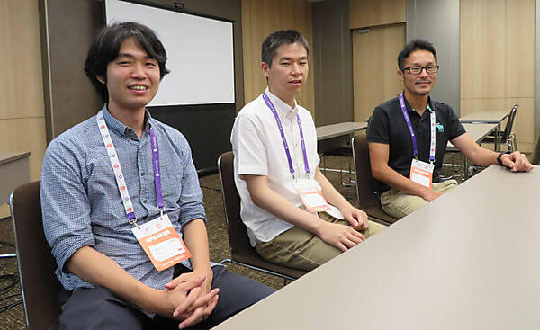 左から木村氏、伊藤氏、大道氏