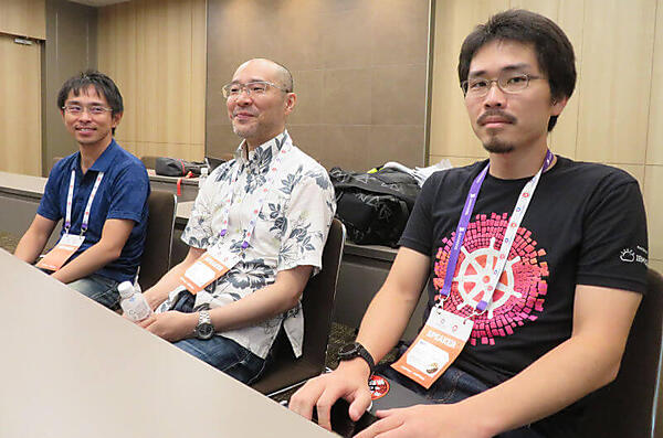 左から豊田氏、武藤氏、稲生氏