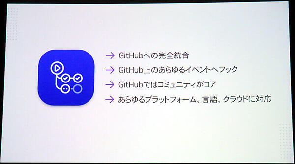 GitHub ActionsのCI/CDの特徴