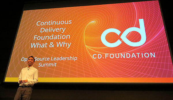 CD Foundationについて解説する川口氏