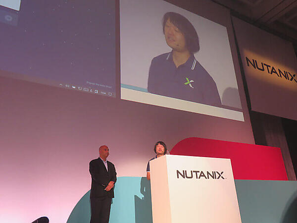 デモを行う島崎聡史氏