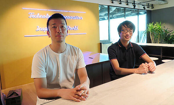 六本木の不動産業らしくオシャレなワークスペースを持つGA technologies